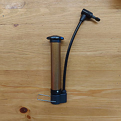 Маленький Насос ручной для велосипедов, самокатов A/V. Удобный. Мининасос. Велонасос.