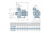 Насос IML New BCC NEWBCC300M без префильтра для бассейна (Производительность 32 м3/ч, мощность: 2,2 кВт, 220В), фото 10