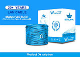 Кабель CAT6 Indoor U/UTP 23AWG 0.57mm, фото 3