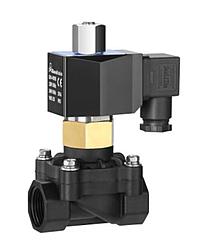 Соленоидный вентиль прямого действия SANLIXIN 1 " NO (ZS2AF02N7J40, plastic, 0-5 bar, 220V)
