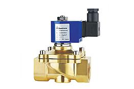 Соленоидный вентиль прямого действия SANLIXIN 2" NC (ZS1DF02N1K50, BRASS, 0-10 bar, 220V)