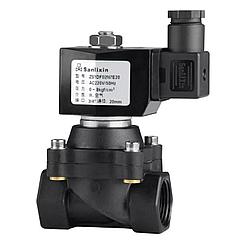 Соленоидный вентиль прямого действия SANLIXIN " NC (ZS1DF02N7E20, plastic, 0-8 bar, 220V)