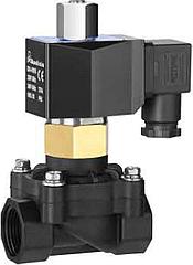 Соленоидный вентиль прямого действия SANLIXIN 1" NO (ZS2DF02N7G25, plastic, 0-5 bar, 220V)