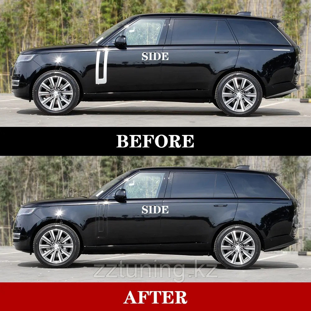 Комплект Черных деталей кузова для Range Rover vogue 2022+, фото 1