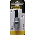 23580 Головка с шестигранной битой на 3/8", 50 мм, HX 8 мм, фото 3