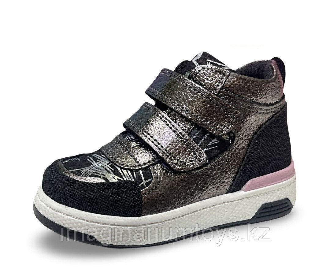 Ботинки для девочек утепленные кожаные Ozpinarci Baby ОС24М2 размер 21-25, фото 1