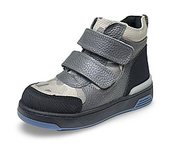 Ботинки для мальчиков кожаные Ozpinarci Junior размер 26-30 ОС24СР1 утепленные демисезонные