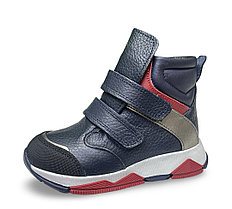 Ботинки для мальчиков кожаные Ozpinarci Junior размер 26-30 ОС24СР2 утепленные демисезонные