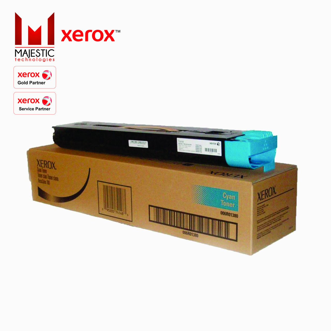 Тонер-картридж Xerox 006R01380 ( голубой / blue )