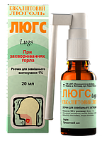 ЛЮГС раствор для наружного применения с распилителем 1 % 20мл
