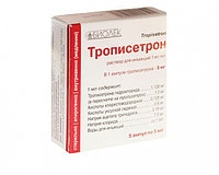 ТРОПИСЕТРОН раствор для инъекций и инф. 1 мг/мл амп. 5 мл №5