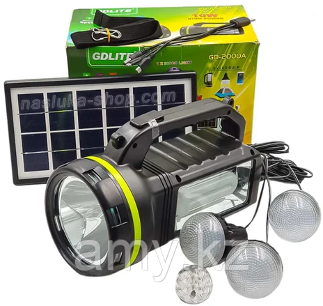 Фонарь ручной GDLite GD-2000AN, фото 1