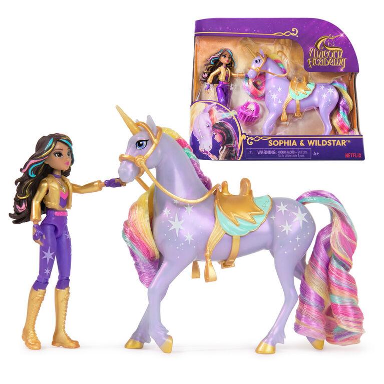 Маленькая кукла Unicorn Academy София и Уайлдстар