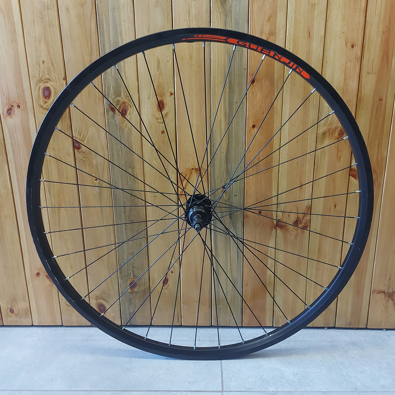 Задний Диск "Guanjin" для велосипеда. Размер 29". На MTB. Ось на гайках., фото 1