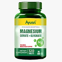 Кальций, Магний и Цинк с Витаминами D3, B12 и K2 (Calcium Magnesium Zinc AYUSRI), 120 таб