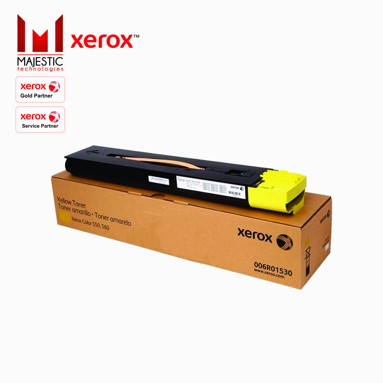 Тонер-картридж Xerox 006R01530 для Xerox Color 550/560/570 ( Желтый / Yellow )