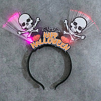 Ободок для Хэллоуина светящийся вид 3