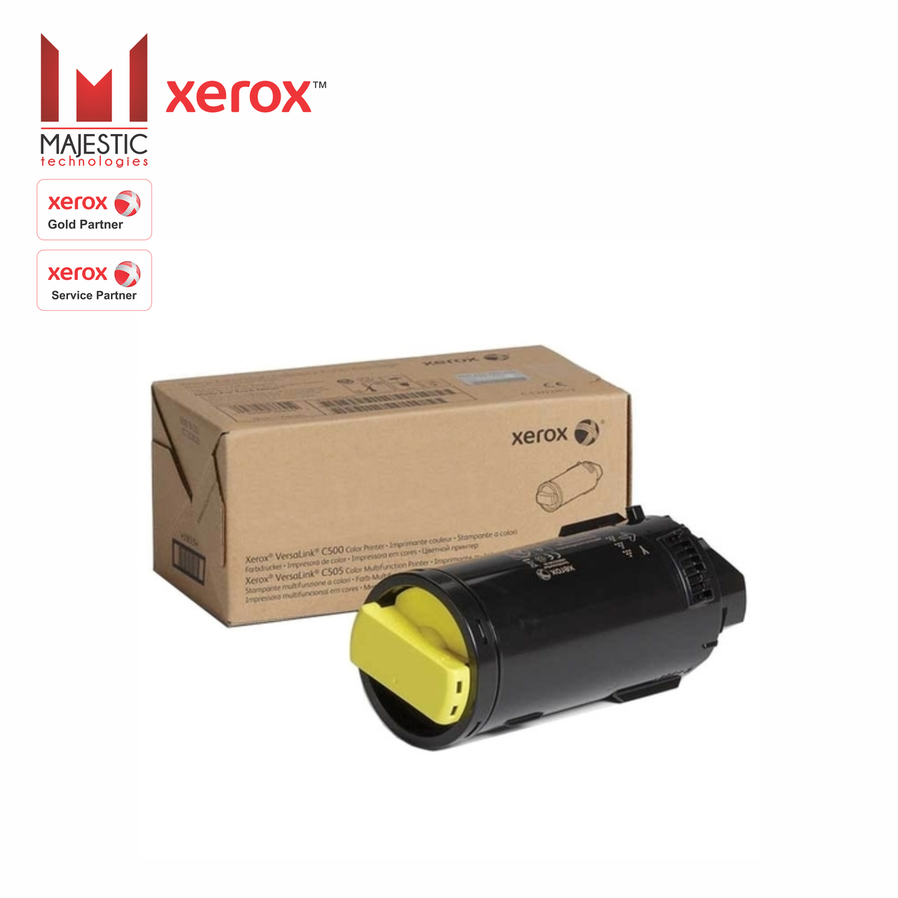 Тонер-картридж экстра повышенной емкости Xerox 106R03938 для Xerox VersaLink C605X/C605XL( Желтый / Yellow )