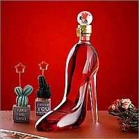 Стеклянный графин (декантер) для спиртных напитков "Туфелька" (750 мл.)