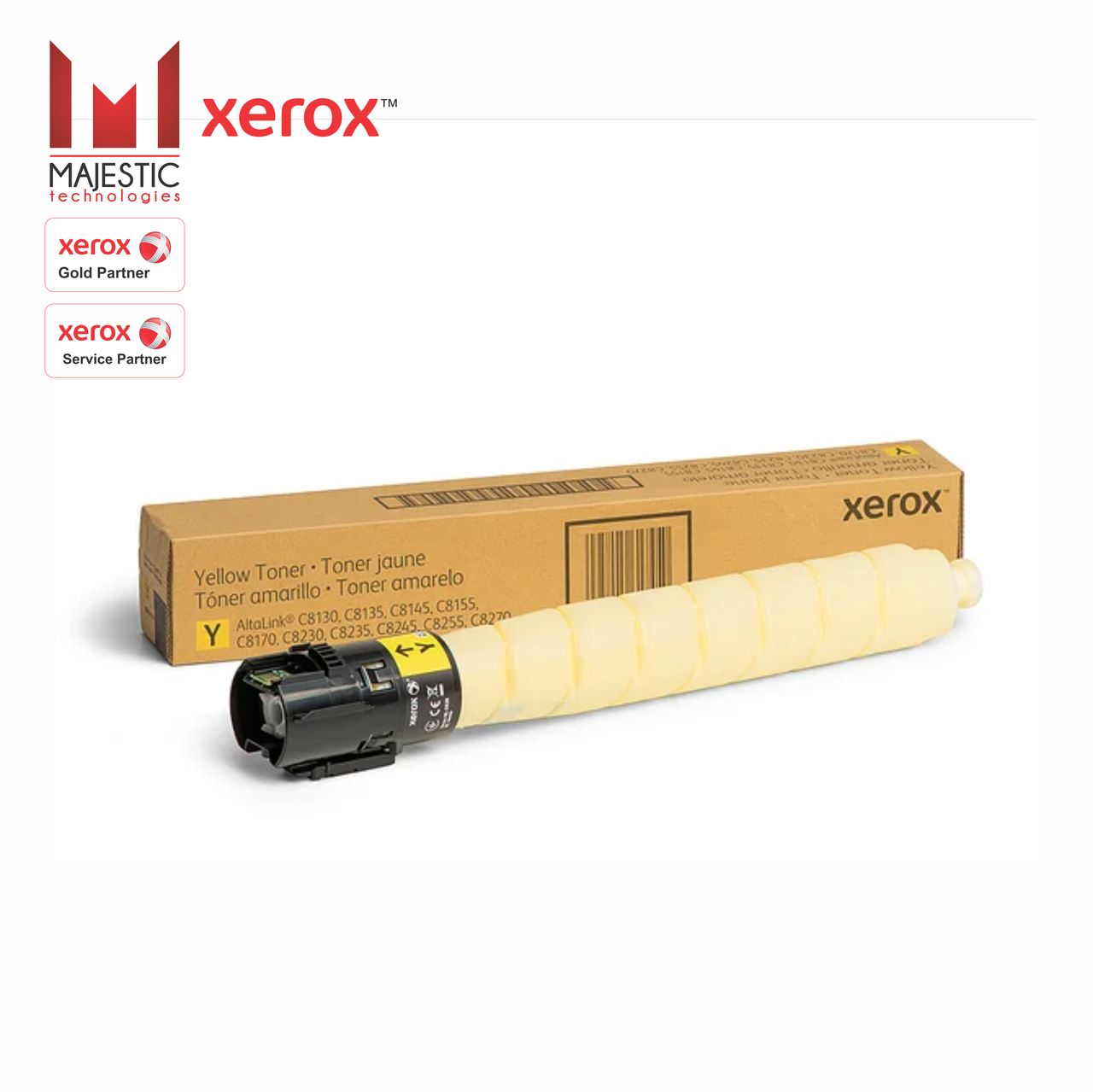Тонер-картридж повышенной емкости Xerox 006R01761 для Xerox AltaLink C8145/8155/8170 ( Желтый / Yellow )