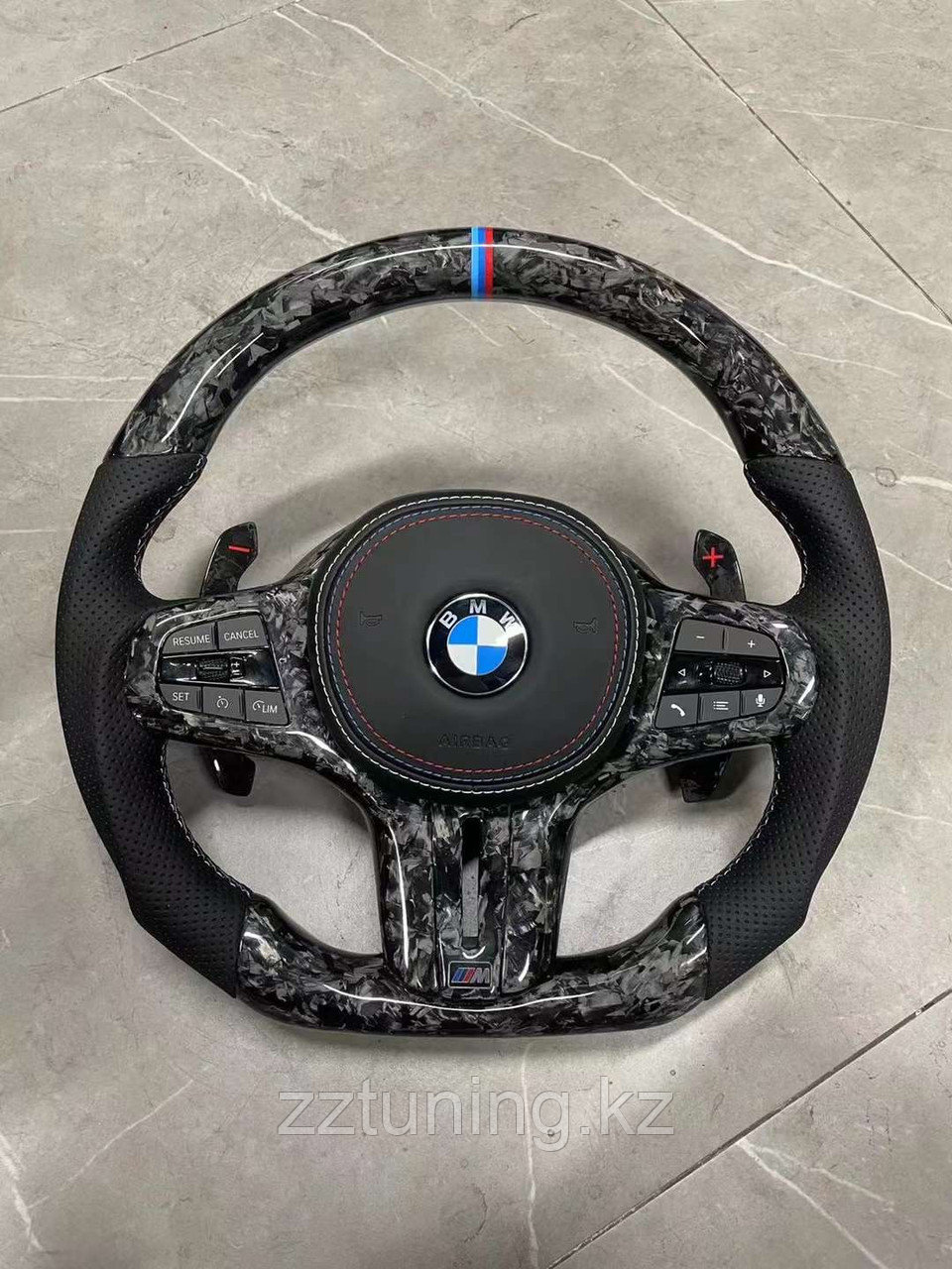 Bmw 5 (G30) руль кованный карбон, фото 1