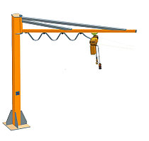 Кран консольный TOR PSJ44050 500 кг 4x4 м