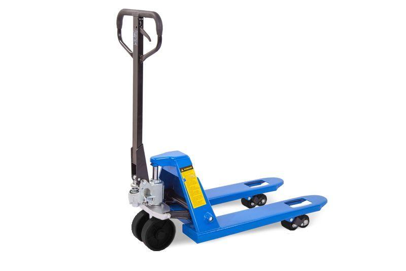 Гидравлическая тележка TOR RHP 2500 кг 800 мм (резиновые колеса)