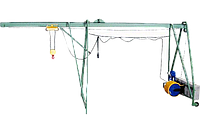 Подъемник строительный TOR "УМЕЛЕЦ-М" 320 кг 75 м с противовесами