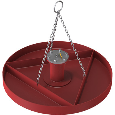 Трамбовка пневматическая для донного уплотнения футеровки AntalyaMakina BLG-001.3 (D=1500 мм)