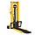 Штабелер ручной гидравлический SMARTLIFT SDA 1025 (1000 кг, 2.5 м, вилы 300-850 мм), фото 3