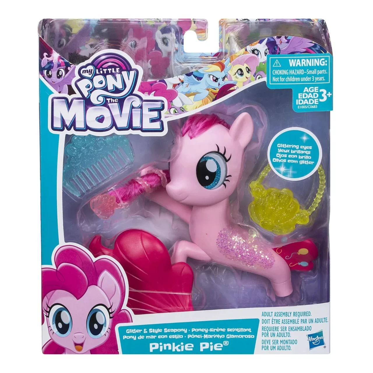 My Little Pony Морская пони с Пинки Пай c модными аксессуарами