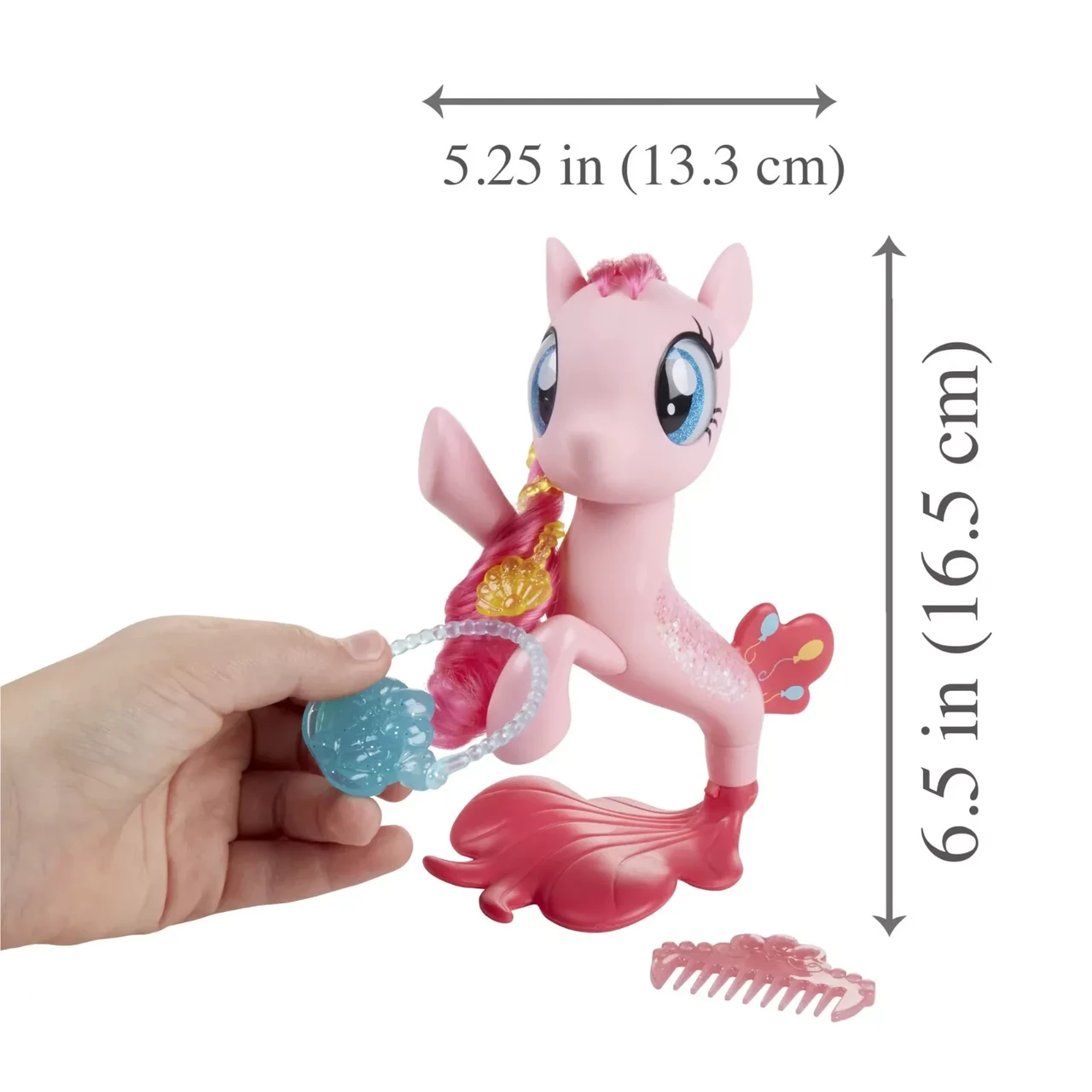 My Little Pony Морская пони с Пинки Пай c модными аксессуарами