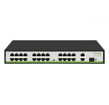 Tiandy TC-P3S027 Spec:H/2421/AT/260 PoE Сетевой коммутатор 24 портовый