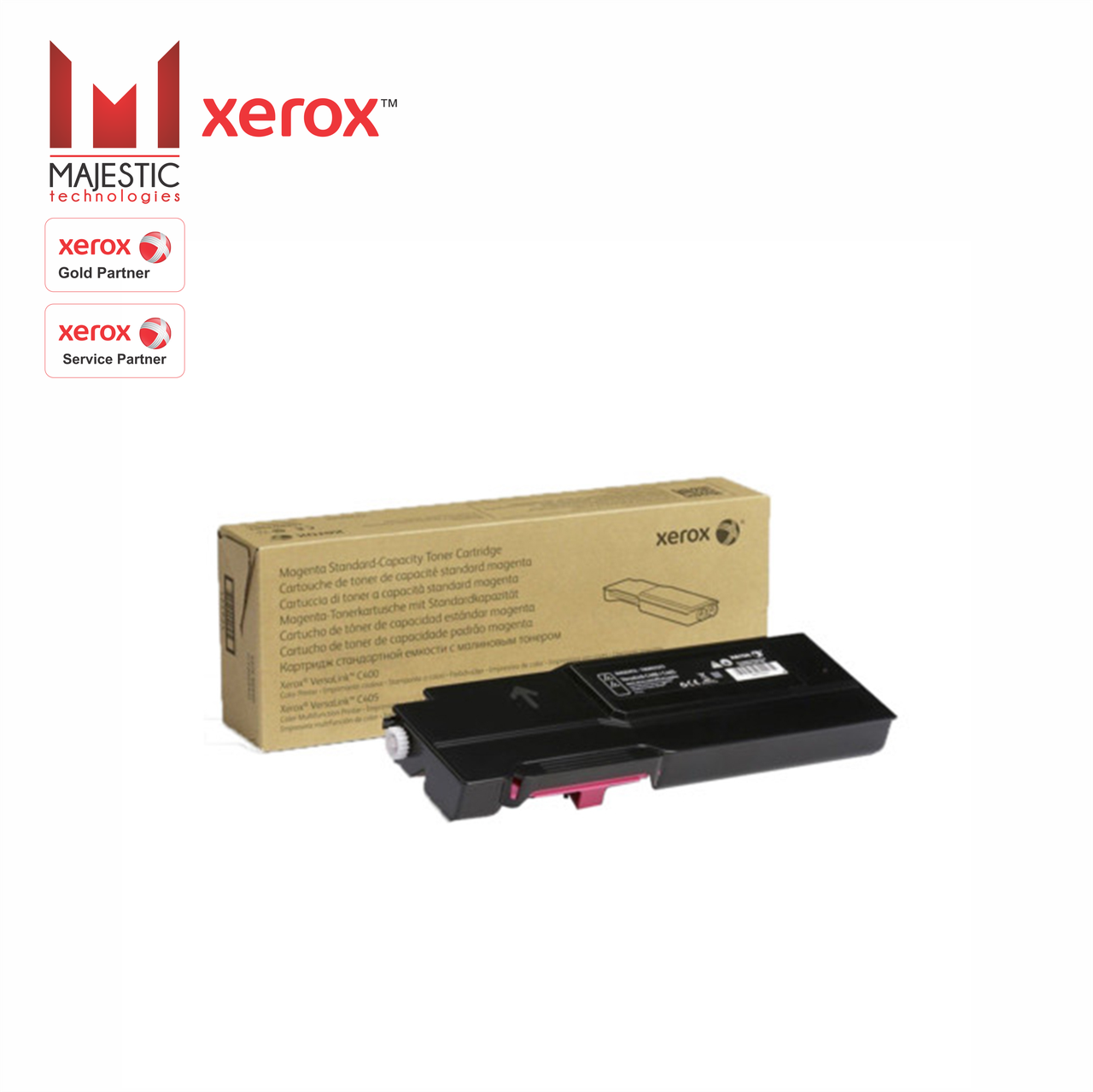 Тонер-картридж повышенной емкости Xerox 106R03523 для VersaLink C400N/C400DN/C405N/C400DN (пурпурный / magen )