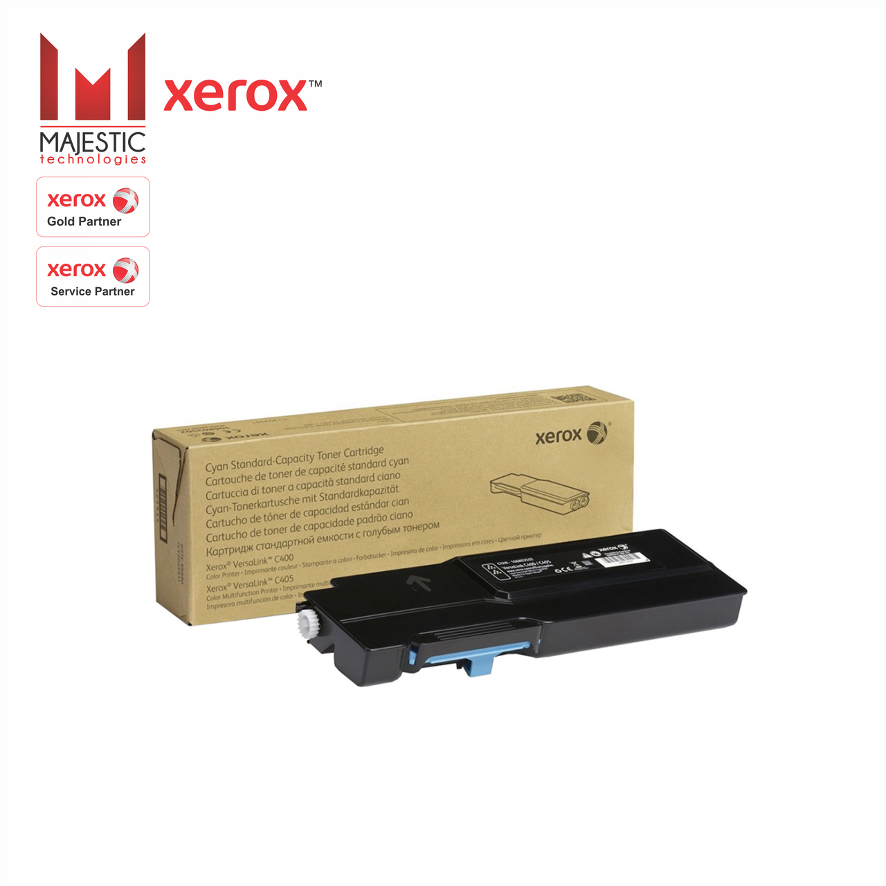 Тонер-картридж экстра повышенной емкости Xerox 106R03534 ( голубой / blue )