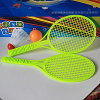 Набор для игры в бадминтон детский 2 ракетки 1 мяч и 1 валан Sport toys от 3 лет