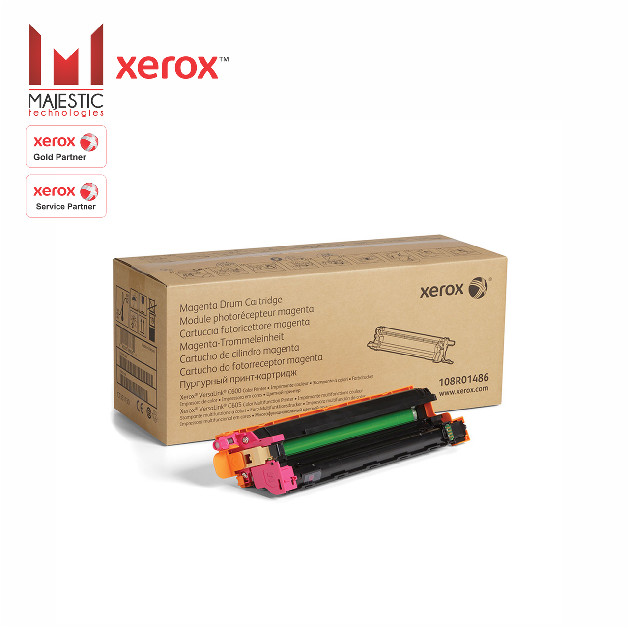 Принт-картридж Xerox 108R01486 для Xerox VersaLink C600N/DN ( пурпурный / magenta )