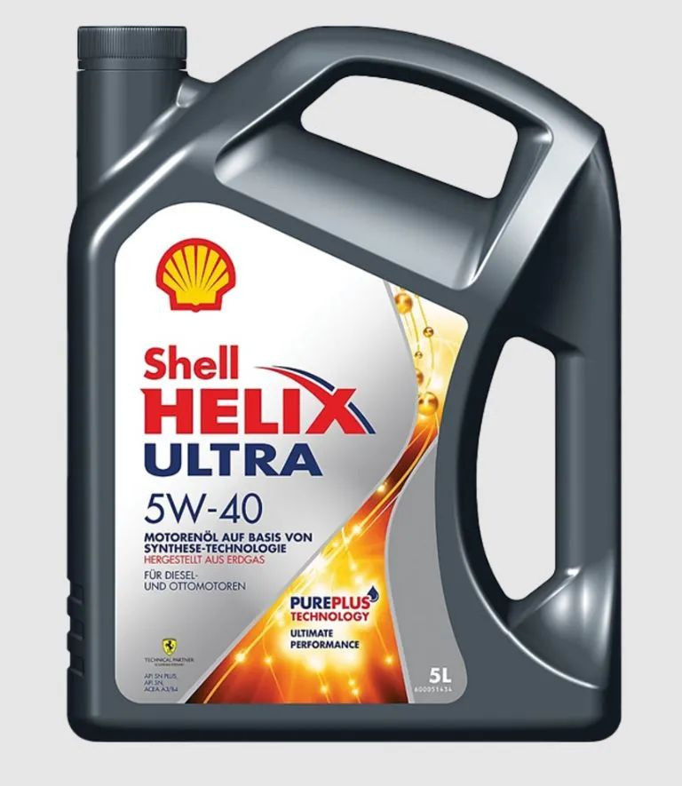 Моторно синтетическое масло Shell Helix Ultra 5W40 5л, фото 1