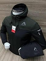 Спортивный костюм мужской Reebok хаки