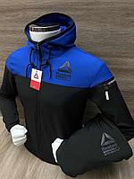 Спортивный костюм мужской Reebok голубой