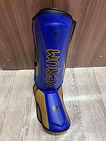 ЩИТКИ ДЛЯ ГОЛЕНИ VENUM - СИНИЙ/ЗОЛОТОЙ