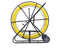 Устройство для затяжки и протяжки кабеля на тележке D=11mm L=150m
