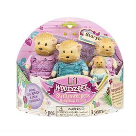 Игрушка Лил Вудзиз пупс LIL WOODZEEZ Набор фигурок Li'l Woodzeez Семья ежиков
