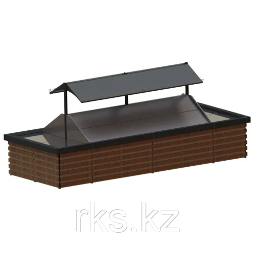 4RM Стеллаж фруктово-овощной островной тип 7в4