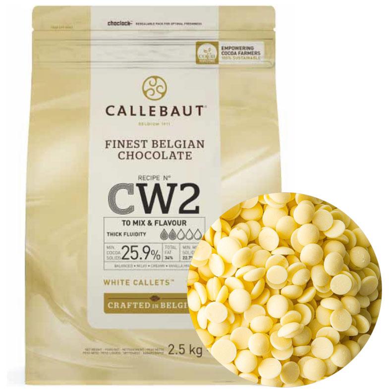 Шоколад белый Callebaut Select  25,9 % 2,5 кг