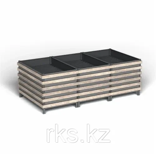 4RM Стеллаж фруктово-овощной островной тип 10в1 (начальная секция), фото 1