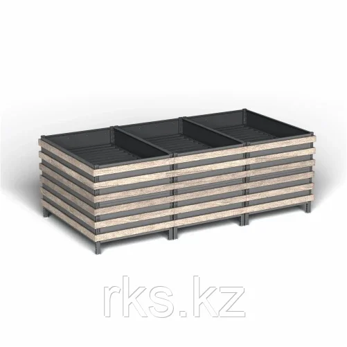 4RM Стеллаж фруктово-овощной островной тип 10в1 (заключительная секция)