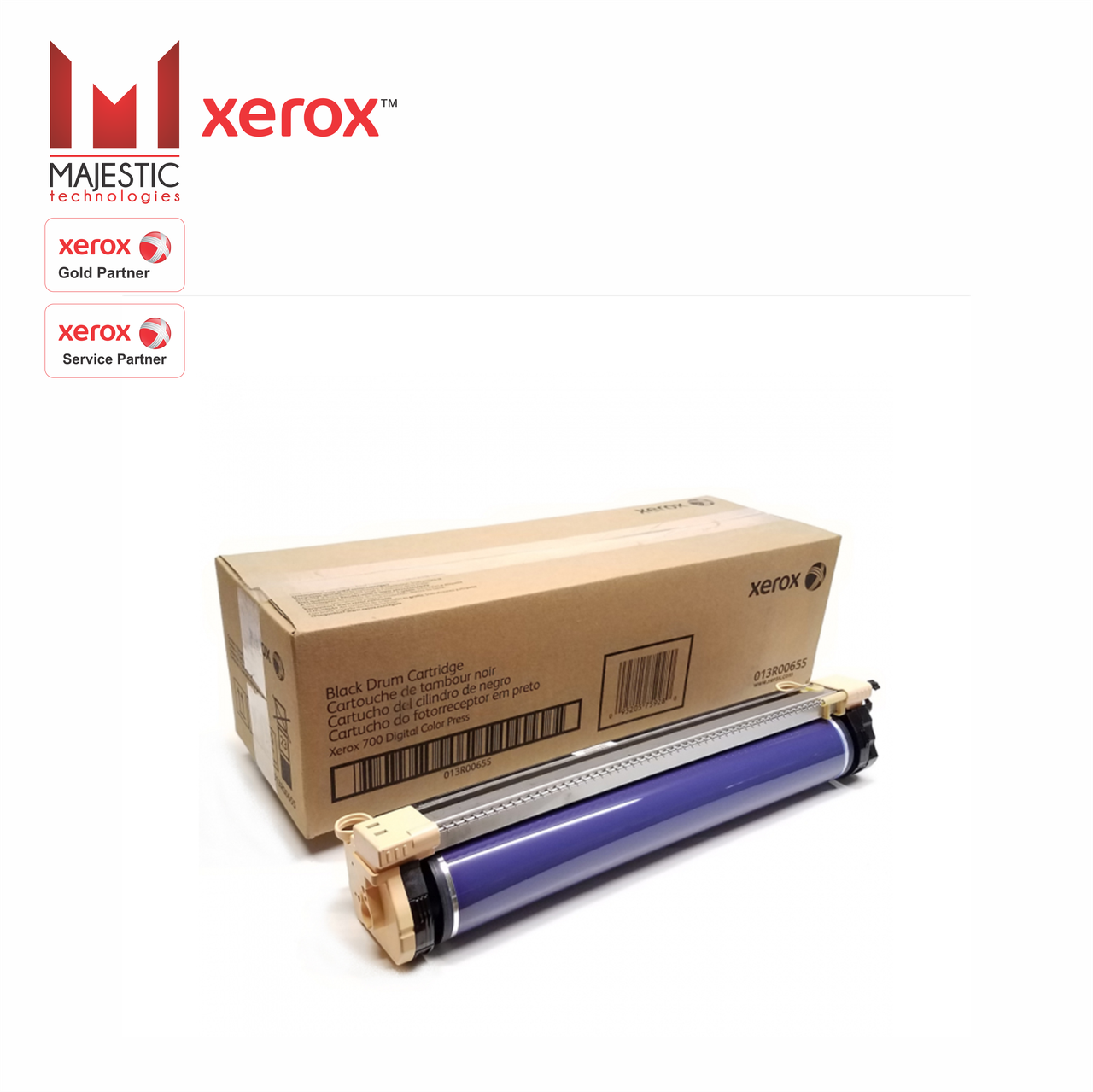 Фотобарабан Xerox 013R00655 для Xerox Digital Color Press 700/770, Colour C75/J75 (чёрный)