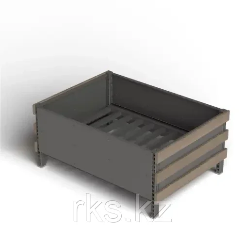 4RM Стеллаж фруктово-овощной островной тип 10в2 (средняя секция), фото 1