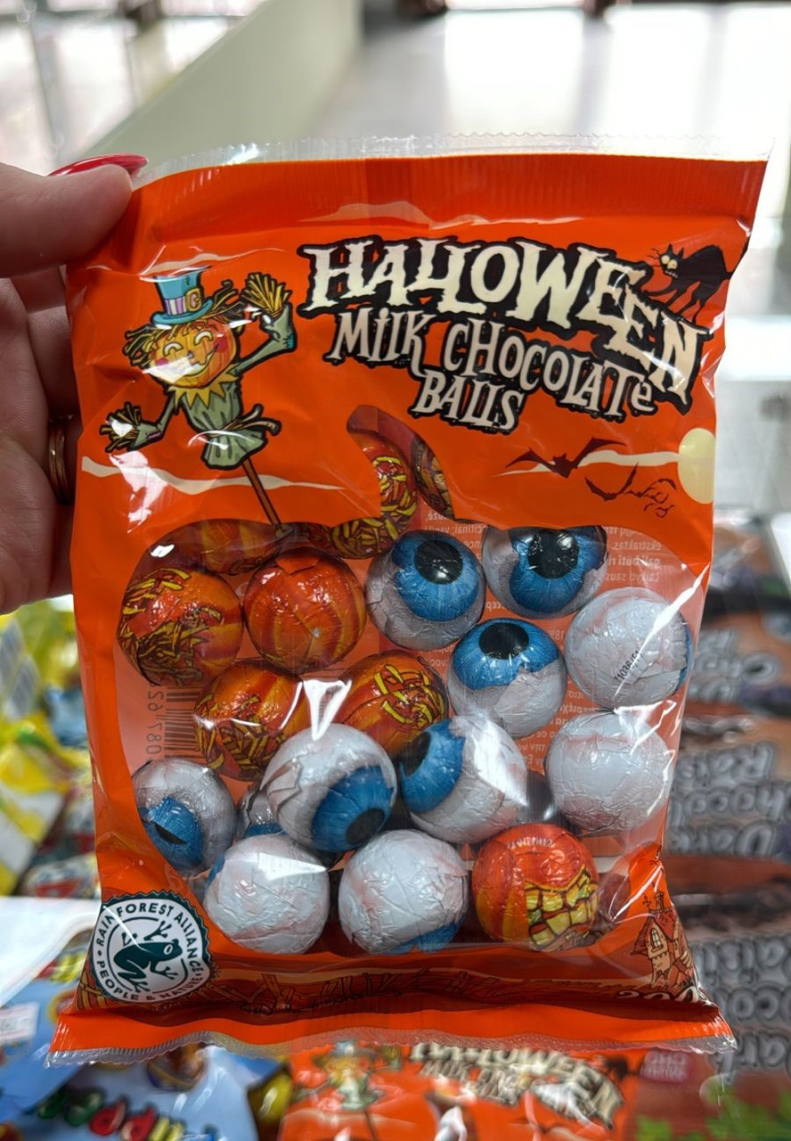 Шоколадный конфеты Halloween 200 гр /Германия/